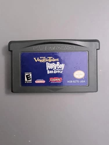 VeggieTales: Larry Boy and the Bad Apple (Game Boy Advance) Authentic Tested