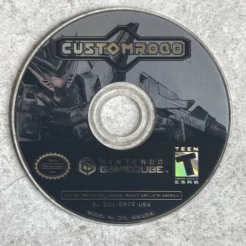 Custom Robo (Nintendo GameCube, 2004) Disc Only - Very Good Condition - Tested