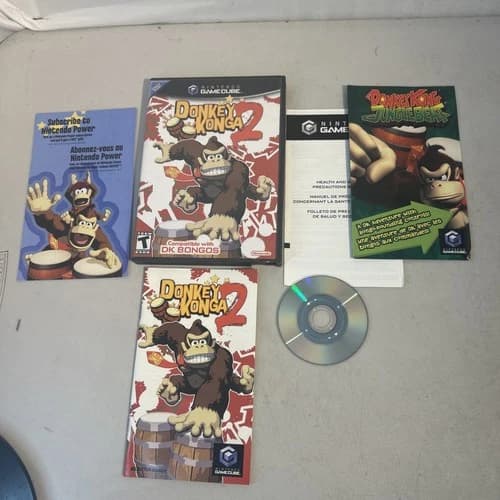 Donkey Konga 2 (Nintendo GameCube, 2005) CIB Complete Tested