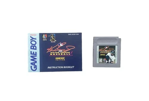 Ken Griffey Jr. Presents Major League Baseball (Nintendo Game Boy, 1997) TESTED