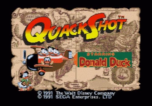 Quackshot Starring Donald Duck - Sega Genesis Game Only
