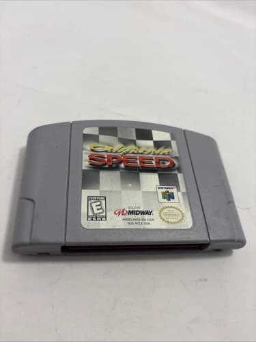 California Speed - Nintendo 64 1997 Tested Authentic N64 Midway Works Original
