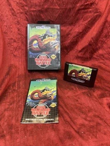 Bio-Hazard Battle (Sega Genesis, 1992) CIB w/Manual Tested, Working