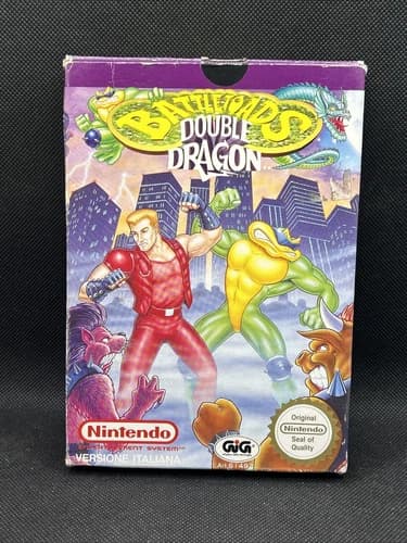 Battletoads Double Dragon - NINTENDO NES - Missing Instructions - GIG TESTED