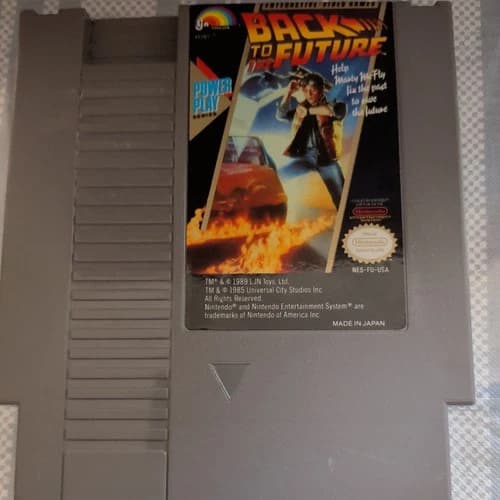 Back to the Future (Nintendo Entertainment System, 1988) NES Game Only - Tested