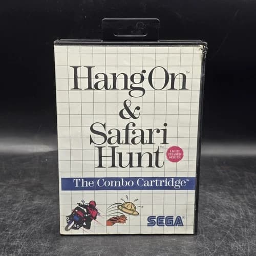 Hang On/Safari Hunt (Sega Master System SMS)