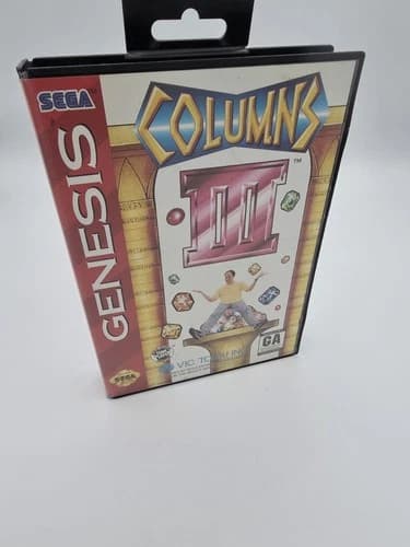 Columns III: Revenge of Columns (Sega Genesis, 1994) CIB