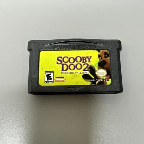 Scooby-Doo 2 Monsters Unleashed (Nintendo Game Boy Advance 2004) Cartridge Only