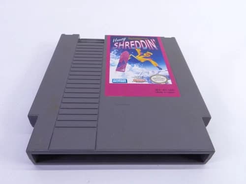 Heavy Shreddin’ (Nintendo NES 1990) Original Cartridge