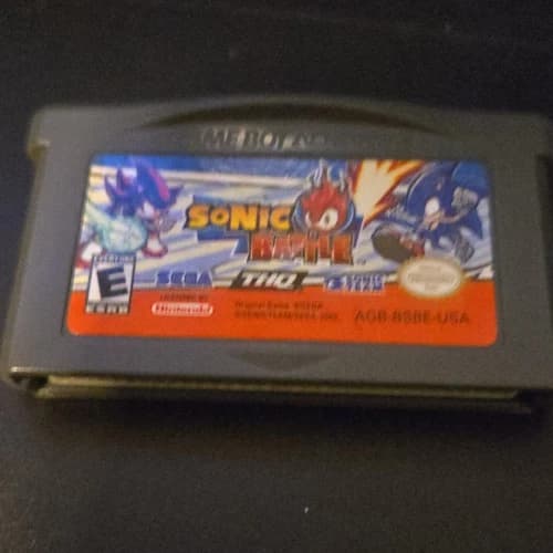 Sonic Battle Action Nintendo Game Boy Advance THQ Sonic the Hedgehog Series