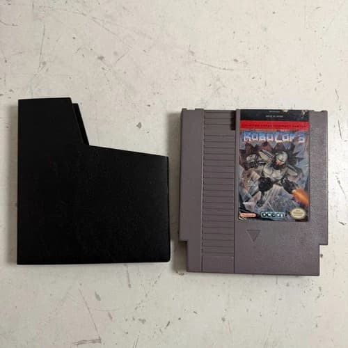 RoboCop 3 (NES, 1991) Ocean Software Platform Shooter Video Game Cartridge