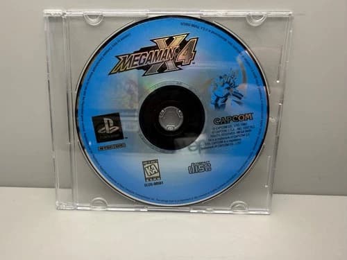 Mega Man X4 PS1 DISC ONLY Sony Playstation PS1