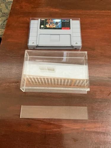 Lufia and The Fortress of Doom (Super Nintendo SNES) With Acrylic Protection