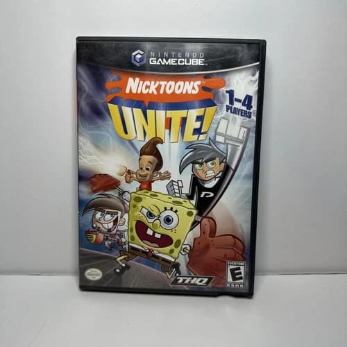 Nicktoons Unite (Nintendo GameCube, 2005) Complete CIB Tested Working