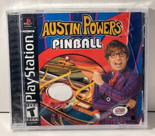 Austin Powers Pinball (Sony PlayStation 1, 2002) New PS1