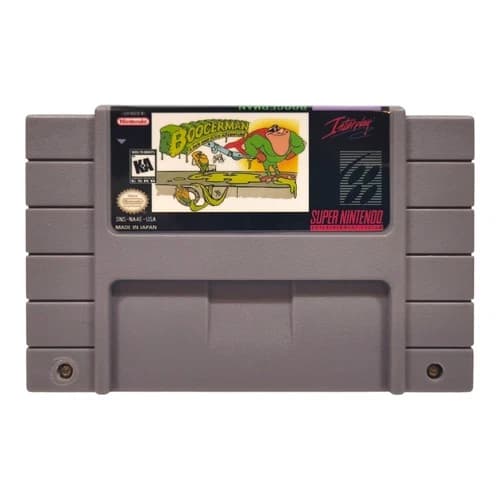 Boogerman: A Pick and Flick Adventure (Super Nintendo, 1995) SNES