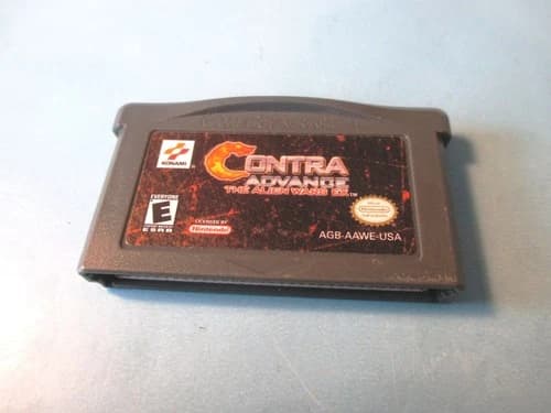 Contra Advance: The Alien Wars EX Nintendo Game Boy Advance SP Gameboy Game