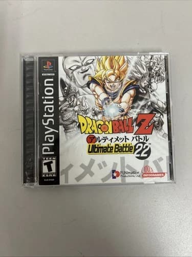 Sony PlayStation 1 PS1 Dragon Ball Z: Ultimate Battle 22 CIB Clean Disc