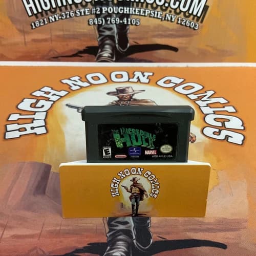 GAME BOY ADVANCE THE INCREDIBLE HULK TESTED WORKING! GBA CARTRIDGE ONLY