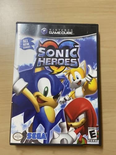 Sonic Heroes (Nintendo GameCube, 2004), Authentic, Complete CIB