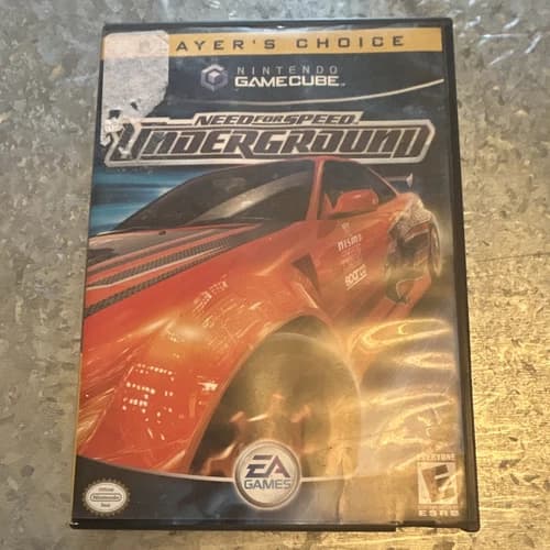 EA Games Need for Speed: Underground Player's Choice Racing Nintendo GameCube