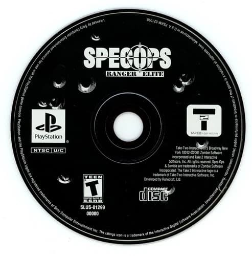 Spec Ops: Ranger Elite (PS1 PlayStation 1, 2001) TESTED Resurfaced NO TRACKING
