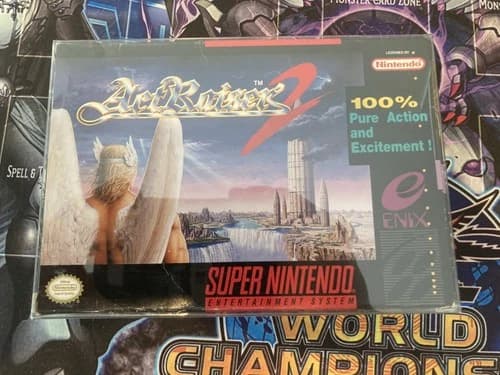 ActRaiser 2 (SNES, 1993) CIB, Tested, Good Cond, Fast Shipping!