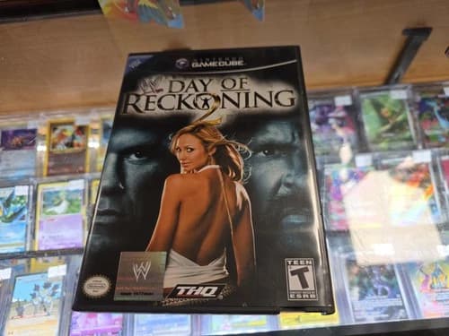 THQ WWE Day of Reckoning 2 Nintendo GameCube Wrestling Cib Complete