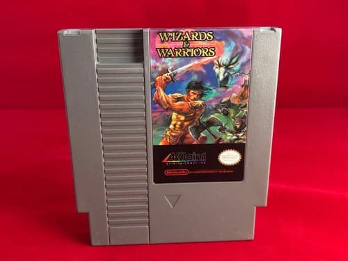 Wizards and Warriors NES Game Nintendo Authentic Tested Working