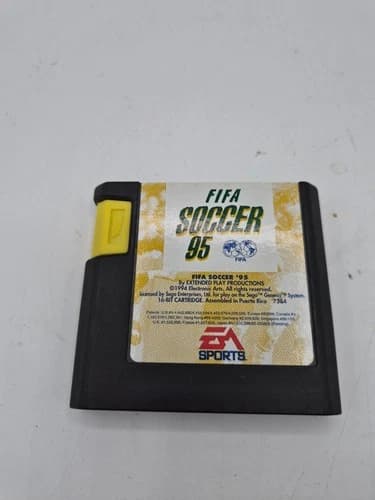 FIFA SOCCER 95 ORIGINAL SEGA GENESIS GAME CARTRIDGE ONLY NES HQ