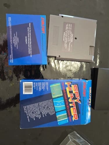 Spy Hunter (NES, 1987) Cib Complete In Box