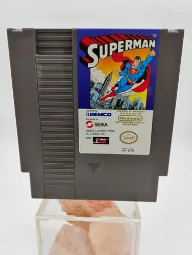 Superman - Nintendo Entertainment System NES - Tested & Working Authentic