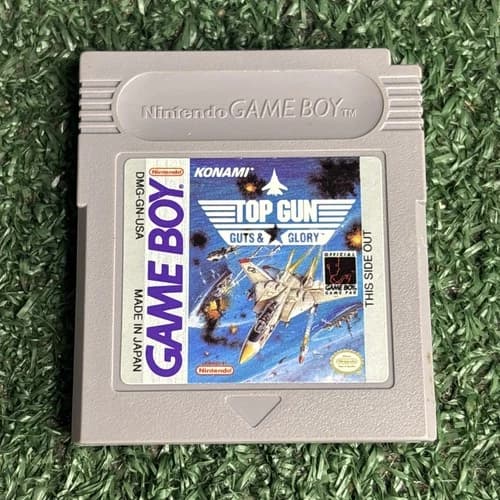 Top Gun: Guts and Glory (Nintendo Game Boy, 1993) Tested & Working - Authentic