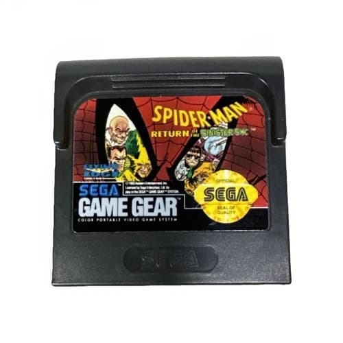 Spider-Man: Return of the Sinister Six For The Sega Game Gear (Great Condition)