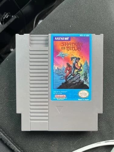 Natsume Shadow of the Ninja for Nintendo NES NTSC-U/C (US/Canada) Game Cartridge