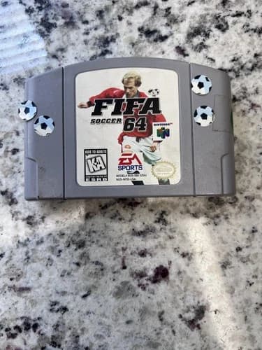 FIFA Soccer 64 Nintendo 64 N64 Video Game Sports Soccer
