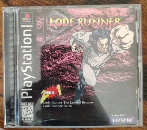 Lode Runner: The Legend Returns (Sony PlayStation 1, 1998)