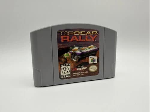Top Gear Rally N64 (Nintendo 64, 1997) - Cartridge Only, Tested & Authentic!