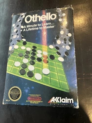 Othello (Nintendo Entertainment System, 1988) CIB Tested Working
