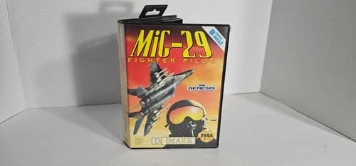 MiG-29 Fighter Pilot (Sega Genesis, 1993) CIB