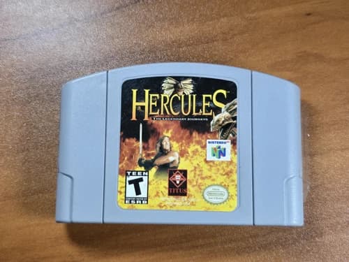 Hercules: The Legendary Journeys (Nintendo 64) N64 Cartridge Blockbuster