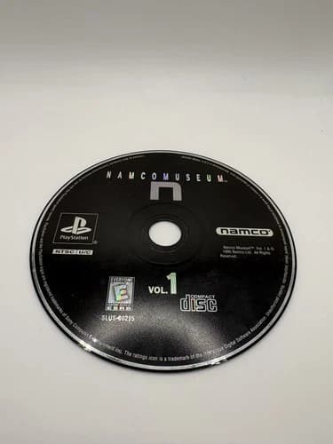 Namco Museum Vol. 1 (Sony PlayStation 1 PS1) Works Disc Only