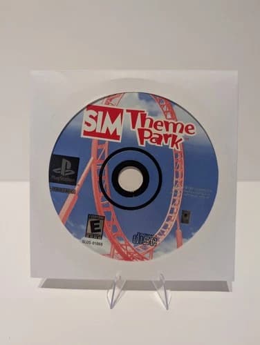Sim Theme Park - PS1 Playstation Game Disc Only