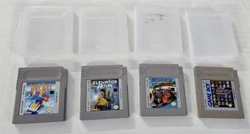 S-139 ORIGINAL NINTENDO GAME BOY GAMES WAVE RAGE ELEVATOR ACTION ETC