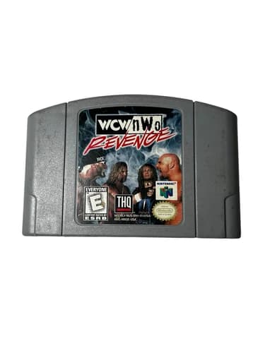 WCW/NWO Revenge (Nintendo 64, 1998) N64 Authentic WWE WWF Retro Wrestling Game