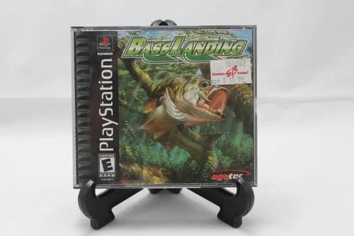 Bass Landing (Sony PlayStation 1, 1999) - COMPLETE IN BOX - TESTED