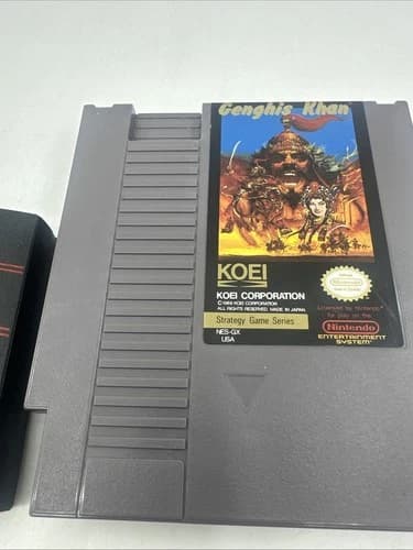 Genghis Khan (Nintendo Entertainment System, 1990) Cartridge Only TESTED