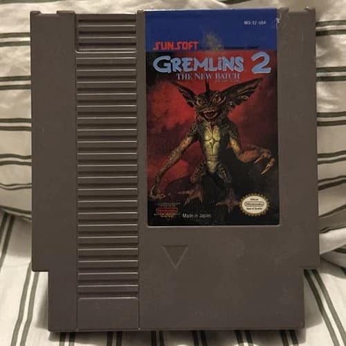 Gremlins 2 The New Batch (Nintendo NES, 1990) Tested - Authentic