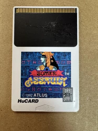 Somer Assault for Turbo Grafx 16 Cart Only Great Shape