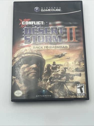Conflict: Desert Storm II 2: Back to Baghdad (Nintendo GameCube, 2004) CIB